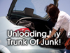 Unloading My Trunk Of Junk!